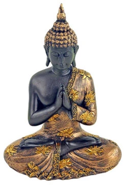 Bedende Buddha - 23cm (Lotus)