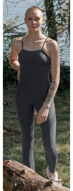 Girlfriend Collective Unitard (Moon)