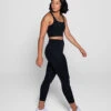 Girlfriend Collective Compressive High-Rise Legging 7/8 (Black) 2 Girlfriend Collective Compressive High-Rise Legging 7/8 (Black) -MANDALA Butik 7 8legblack z
