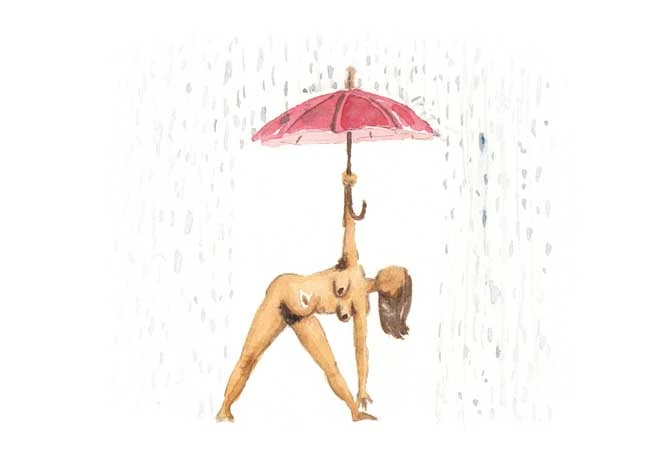 Trikonasana Rainy - A6 3 Trikonasana Rainy - A6