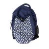 Backpack - Navy Leaf 2 Backpack - Navy Leaf -MANDALA Butik backpackleaf z