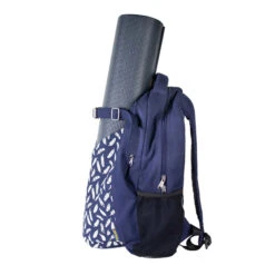 Backpack - Navy Leaf 7 Backpack - Navy Leaf -MANDALA Butik backpackleaf z1