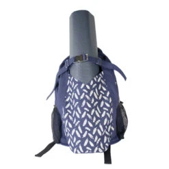 Backpack - Navy Leaf 8 Backpack - Navy Leaf -MANDALA Butik backpackleaf z2