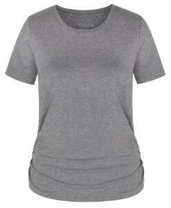 Asquith Bend It Tee (Grey Marl)