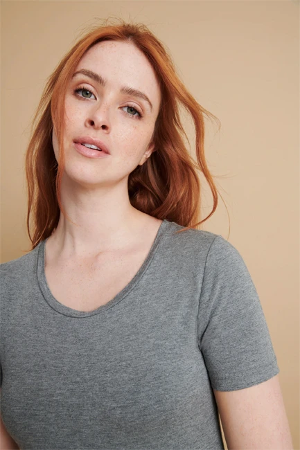 Asquith Bend It Tee (Grey Marl) 6 Asquith Bend It Tee (Grey Marl) - Billede 4