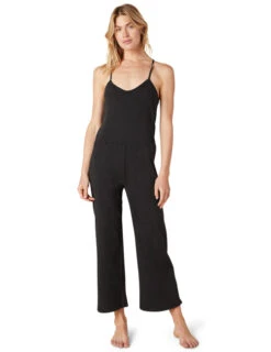 Beyond Yoga Breezy Jumpsuit (Washed Black)