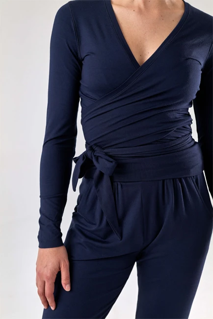 Asquith Calm Wrap (Navy) 8 Asquith Calm Wrap (Navy) - Billede 6