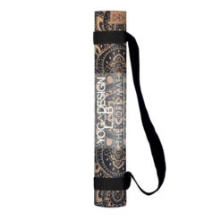 Cork Mat (Mandala Black) -MANDALA Butik corkblack z4