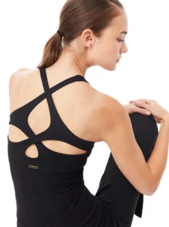 Mandala Criss Cross Top (Black) -MANDALA Butik crissscrosstopblack z2