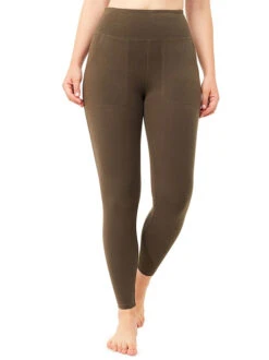 Mandala Cropped Pocket Tights (Vinyl)