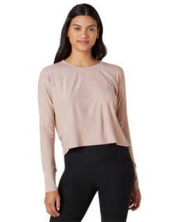 Beyond Yoga Featherweight Daydreamer Pullover (Chai)