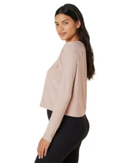 Beyond Yoga Featherweight Daydreamer Pullover (Chai) -MANDALA Butik daydreamerpulloverchai z2