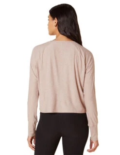 Beyond Yoga Featherweight Daydreamer Pullover (Chai) -MANDALA Butik daydreamerpulloverchai z3
