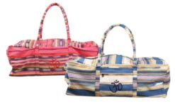 Deluxe Yoga Kit Bag - Powerloom Stripe