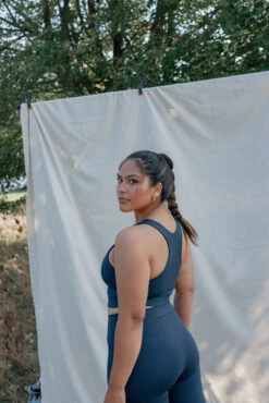 Girlfriend Collective Dylan Crop Bra (Midnight) -MANDALA Butik dylanmidnight z2