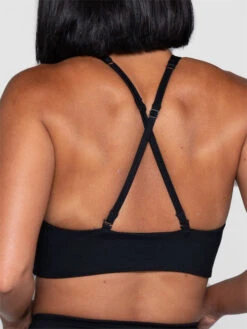 Girlfriend Collective Float Juliet Bralette (Black) -MANDALA Butik floatjulietblack z3