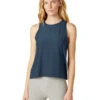 Beyond Yoga Featherweight Rebalance Tank (Nocturnal Navy)