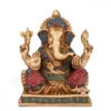 Ganesha - Flerfarvet 20cm -MANDALA Butik ganeshamultifarvet20cm z