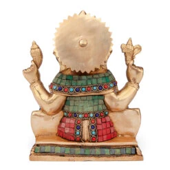 Ganesha - Flerfarvet 20cm -MANDALA Butik ganeshamultifarvet20cm z4