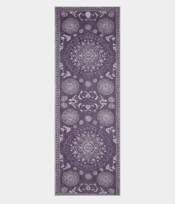 Yogitoes - Yoga Towel (Geija Purple) 3 Yogitoes - Yoga Towel (Geija Purple)