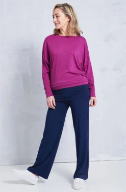 Asquith Go Easy Pants (Navy) -MANDALA Butik goeasypantsnavy z3