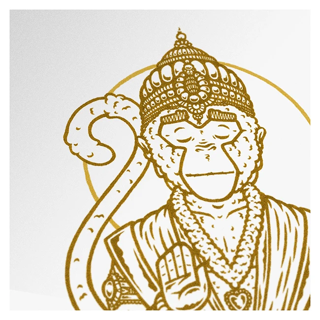 Hanuman - Plakat 4 Hanuman - Plakat - Billede 2