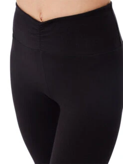 Mandala High Rise Ruffled Legging (Black) -MANDALA Butik hrruffledlegblack z2