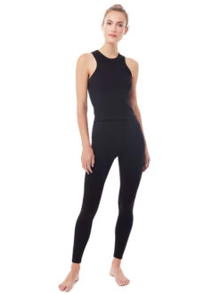 Mandala High Rise Ruffled Legging (Black) -MANDALA Butik hrruffledlegblack z3