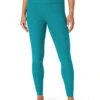 Beyond Yoga High Waisted Midi Legging (Peacock Blue Heather)