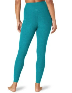 Beyond Yoga High Waisted Midi Legging (Peacock Blue Heather) -MANDALA Butik hwmidilegpeacockblueh z3