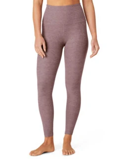 Beyond Yoga High Waisted Midi Legging (Silverberry Heather)