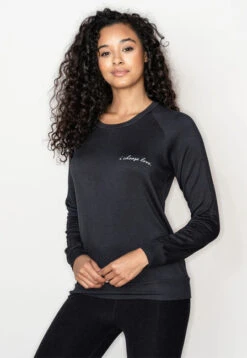 Be Love "I Choose Love" Raglan (Navy Black)