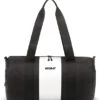 Iconic Barrel Duffel (Silver Stripe) -MANDALA Butik iconicbarrelsilverstripe z