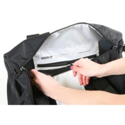 Iconic Barrel Duffel (Silver Stripe) -MANDALA Butik iconicbarrelsilverstripe z3