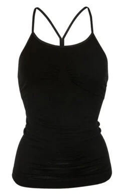 MANDALA Butik 34 Run & Relax Karna Bamboo Top (Beautiful Black)