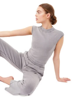 Mandala Kimono Top (Grey Melange) -MANDALA Butik kimonotopgreymelange z3