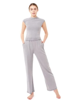 Mandala Kimono Top (Grey Melange) -MANDALA Butik kimonotopgreymelange z4