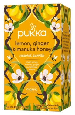 Lemon, Ginger And Manuka Honey - øko - Pukka Te