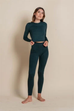 Girlfriend Collective Reset Lift Long Sleeve (Moss) -MANDALA Butik liftlongsleevemoss z4