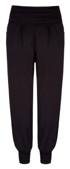 Asquith Long Harem Pants (Black)