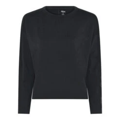 Girlfriend Collective Reset Long Sleeve Tee (Black)