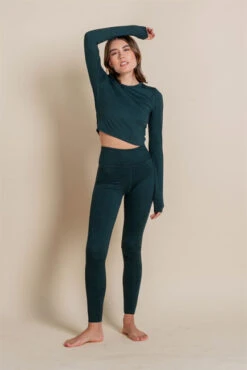 Girlfriend Collective Reset Lounge Legging (Moss) -MANDALA Butik loungeleggingmoss z4