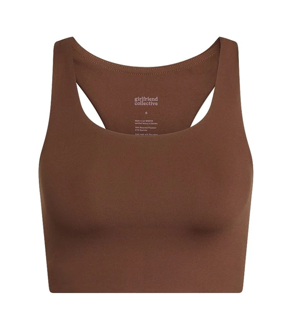 Girlfriend Collective Paloma Bra (Earth) 3 Girlfriend Collective Paloma Bra (Earth)