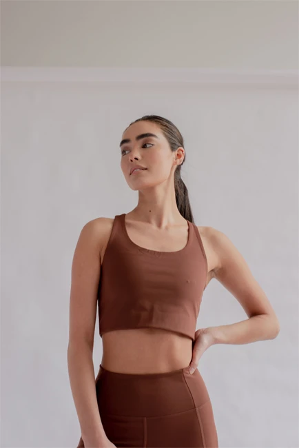 Girlfriend Collective Paloma Bra (Earth) 6 Girlfriend Collective Paloma Bra (Earth) - Billede 4