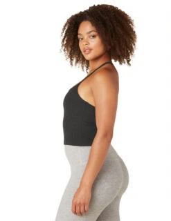 Beyond Yoga Slim Racerback Cropped Tank (Darkest Night) -MANDALA Butik rbcroptankdarkestnight z2