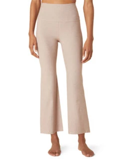 Beyond Yoga Spacedye Retro Cropped Pant (Chai)