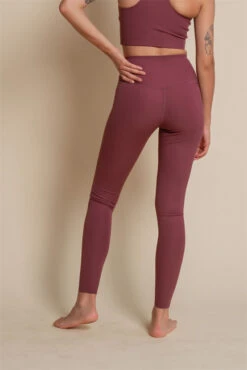 Girlfriend Collective Rib High-Rise Legging Long (Goji) -MANDALA Butik ribhrleggnglonggoji z2