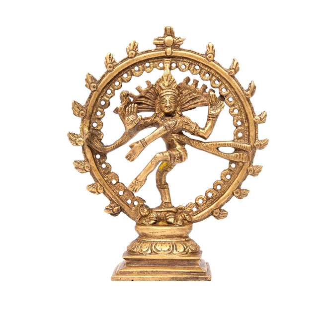 Shiva Nataraja - 14 Cm (Messing) 3 Shiva Nataraja - 14 Cm (Messing)