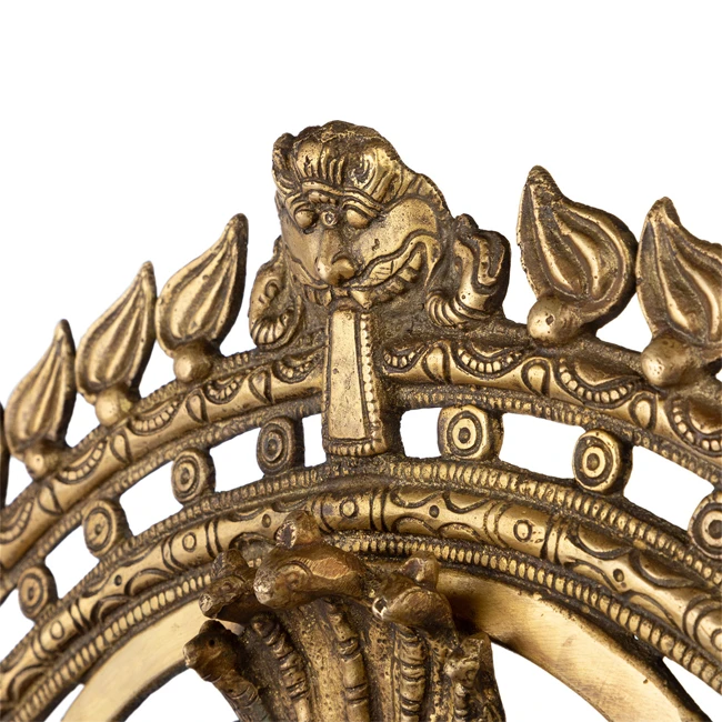 Shiva Nataraja - 60 Cm (Messing) 8 Shiva Nataraja - 60 Cm (Messing) - Billede 6