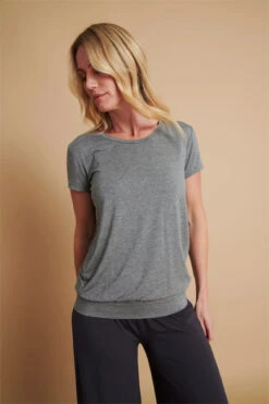 Asquith Smooth You Tee (Grey Marl) -MANDALA Butik smoothyouteegreymarl z1